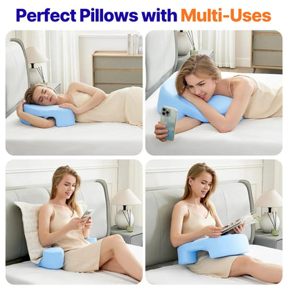Haven Cradling Arm Pillow for Side Sleeping Comfort