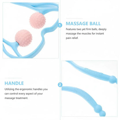 Cusp U-Shaped Trigger Point Massager for Neck and Back