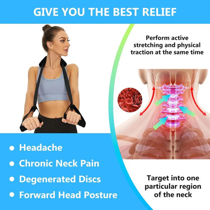 Vantage Portable Traction Exerciser for Neck Mobility