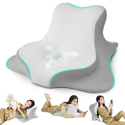 Meridian Adjustable Memory Foam Cervical Pillow for Sleep