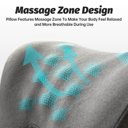 Aurora Ergonomic Memory Foam Headrest Pillow for Rest