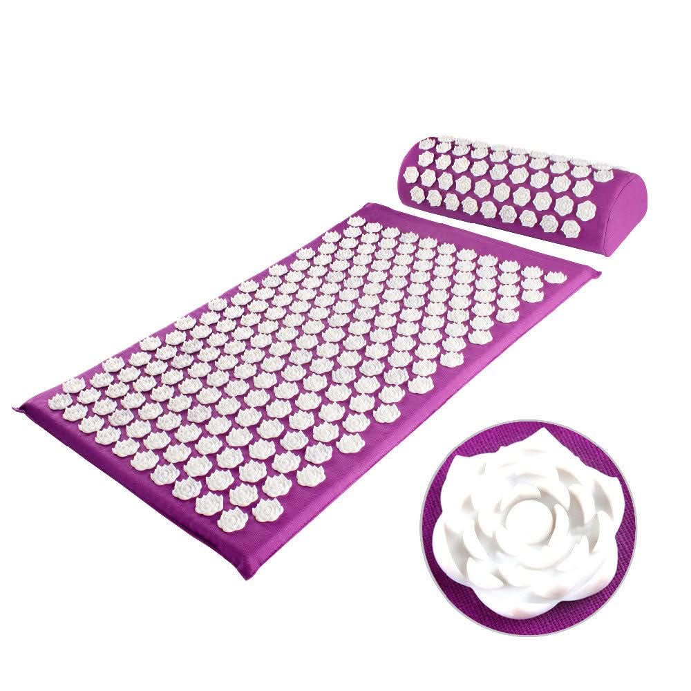 Lotus Acupressure Mat and Cushion Set for Relaxation