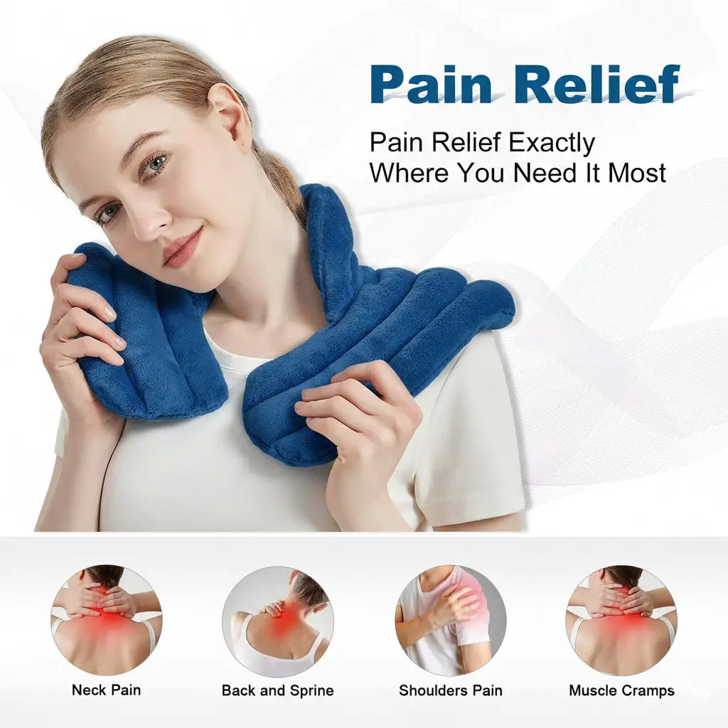 Ember Microwavable Neck Heating Pad for Desk Days
