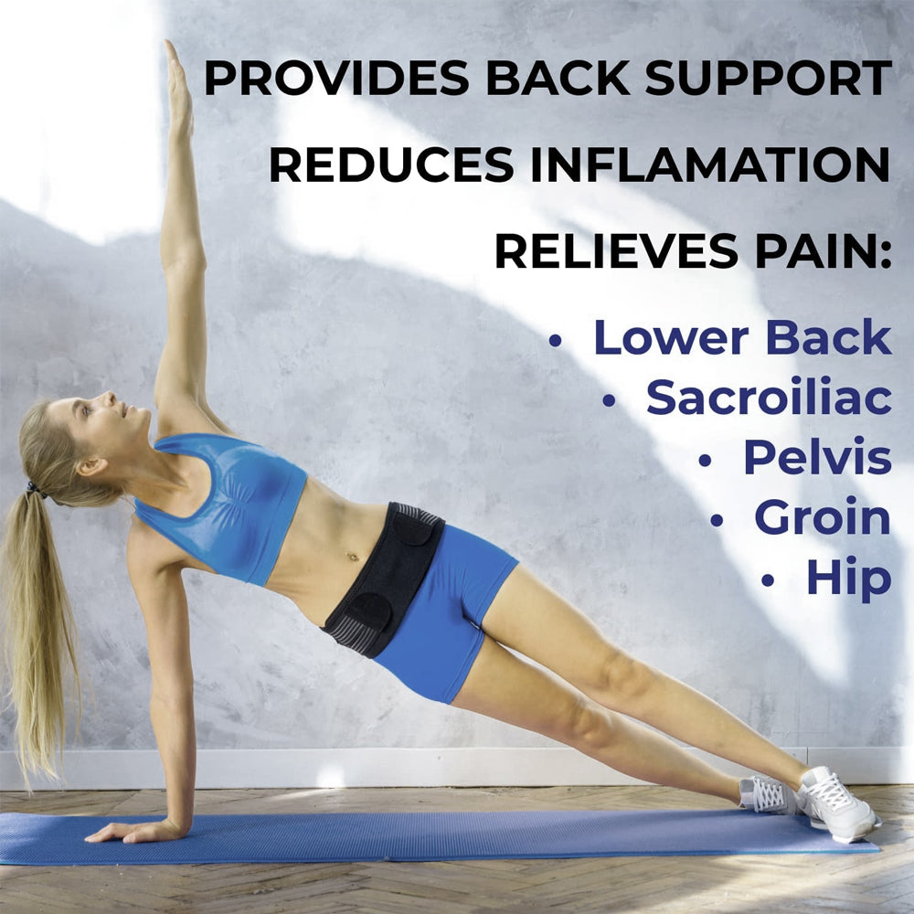 Keystone Adjustable SI Belt for Hip Support with Wide Range