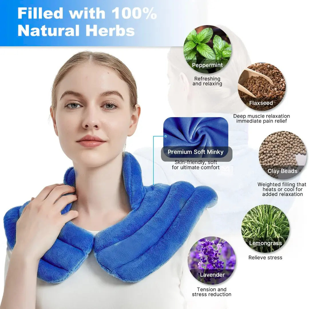 Ember Microwavable Neck Heating Pad for Desk Days