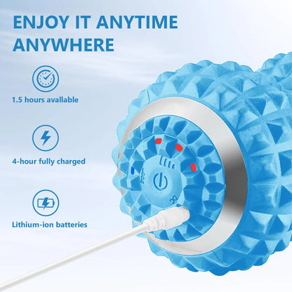 Kinetic Electric Massage Roller for Legs and Back