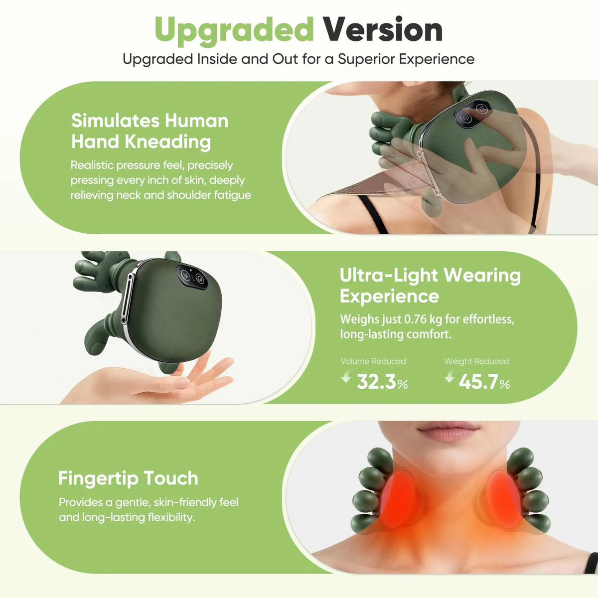 Verve Deep Kneading Massager for Neck and Shoulders