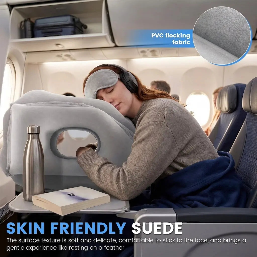 Drift Inflatable Travel Headrest Pillow for Flights & Long Journeys