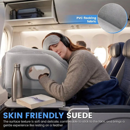 Drift Inflatable Travel Headrest Pillow for Flights & Long Journeys