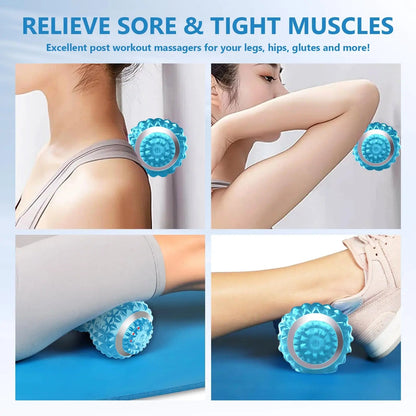 Kinetic Electric Massage Roller for Legs and Back