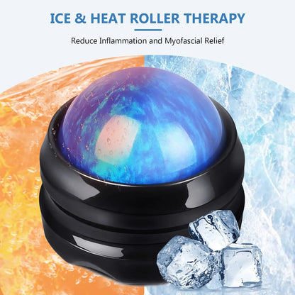 Pebble Compact Massage Roller Ball for Feet, Calves & Desk Relief